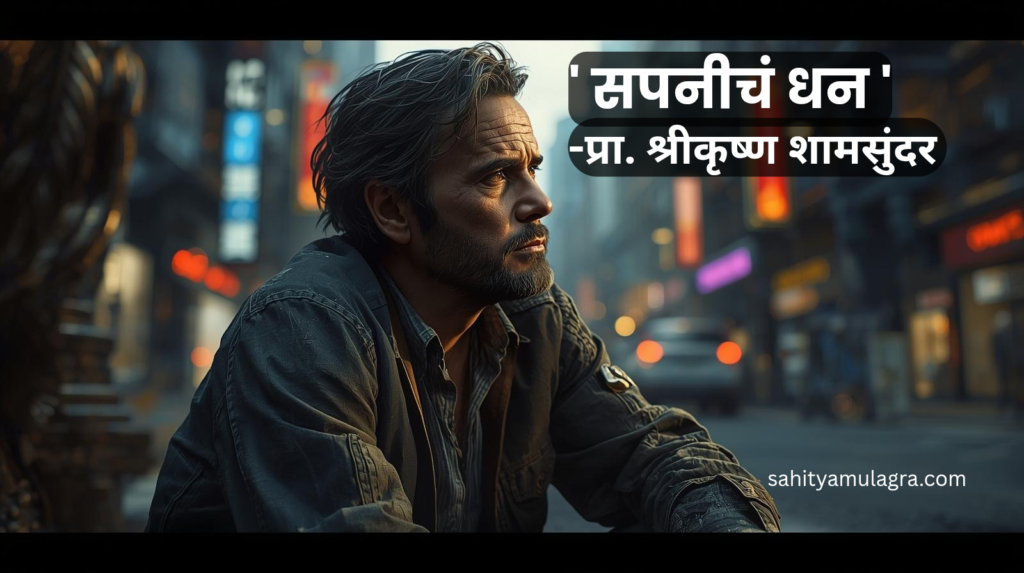 स्वप्नात धन पाहणारी व्यक्ती